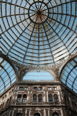 Artistic photo the Galleria Umberto I in Naples, Italy taken by Photographer Scott Allen Wilson.