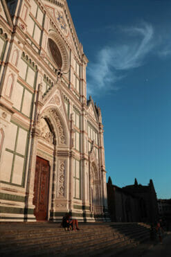 Artistic photo of Santa Croce in Florence, Italy taken by Photographer Scott Allen Wilson