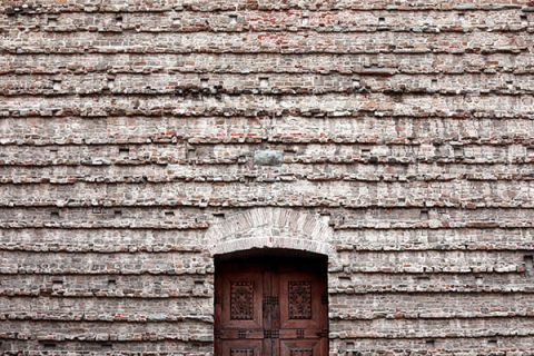 A minimalistic photo of the facade of San Lorenzo in Florence, Italy taken by Photographer Scott Allen Wilson