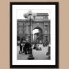 Black and white photo of Piazza Della Repubblica in Florence, Italy by Photographer, Scott Allen Wilson