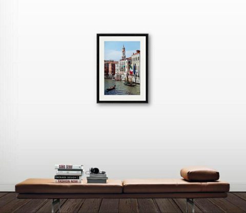 A photo of gondolas on the Grand Canal in Venice, Italy by Photographer Scott Allen Wilson