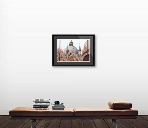 Detailed photo of St. Mark's Basilica in Venice, Italy taken by Photographer Scott Allen Wilson.