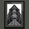 Black and White photo of Campanile di Giotto's Bell Tower in Florence, Italy. By Photographer Scott Allen Wilson.