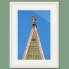 Architectural photograph of St. Mark’s Bell Tower in Venice, Italy. Photographer Scott Allen Wilson shows a close up of the golden angel on top.