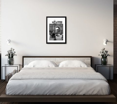 Beautiful photo of Piazza della Repubblica and its entrance in Florence, Italy taken by Photographer Scott Allen Wilson.