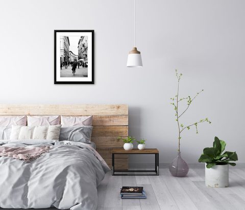 Photographer Scott Allen Wilson portrays movement of people in Piazza della Repubblica located in Florence, Italy.