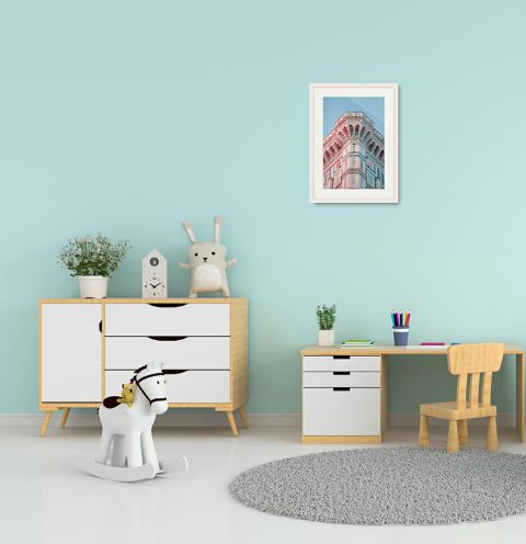 Beautiful print by Photographer, Scott Allen Wilson, of Santa Maria del Fiore, capturing it’s impressive geometric patterns.