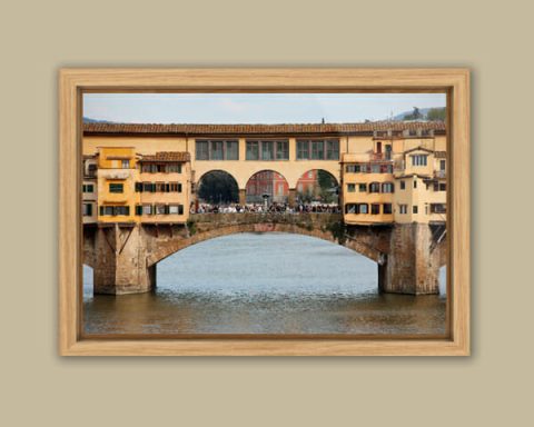 Beautiful photo of the Ponte Vecchio in Florence, Italy taken by Photographer Scott Allen Wilson