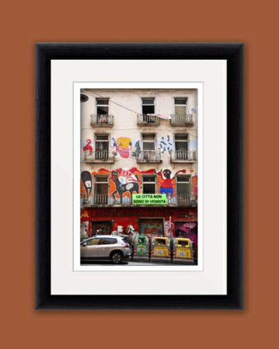 Color framed print wall art taken in Naples Italy by Photographer Scott Allen Wilson