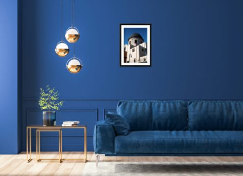 Colorful design inspiration with print taken in Naples Italy taken by Photographer Scott Allen Wilson