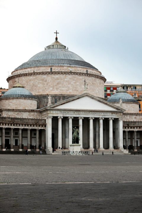 Artistic photo of Piazza del Plebiscito taken in Naples Italy by Photographer Scott Allen Wilson
