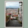 Framed color print taken from La Pedamentina in Naples Italy by Photographer Scott Allen Wilson