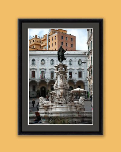 Artistic photo of Fontana di Monteoliveto taken in Naples Italy by Photographer Scott Allen Wilson