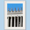 Framed elegant print of St. Peter’s Basilica taken by Photographer Scott Allen Wilson in Rome, Italy.