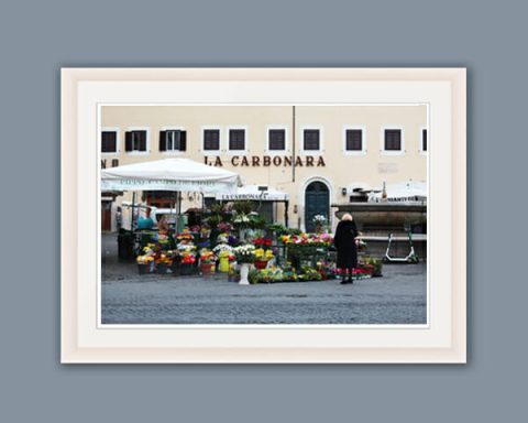 Landscape photograph of Campo de' Fiori was taken by Photographer and Digital Artist Scott Allen Wilson in Rome Italy.