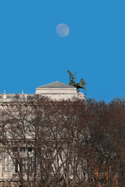 Photo of the Palazzo di Giustizia located in the Prati District taken by Photographer and Digital Artist, Scott Allen Wilson, in Rome, Italy.