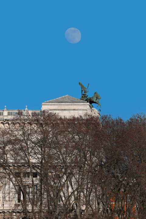 Photo of the Palazzo di Giustizia located in the Prati District taken by Photographer and Digital Artist, Scott Allen Wilson, in Rome, Italy.