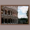 Framed photo of roman Colosseum taken in Rome Italy by Photographer Scott Allen Wilson