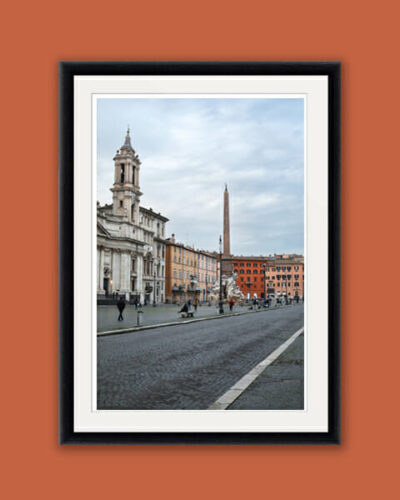 Architecture framed print of Piazza Navona taken by Photographer Scott Allen Wilson in Rome, Italy.