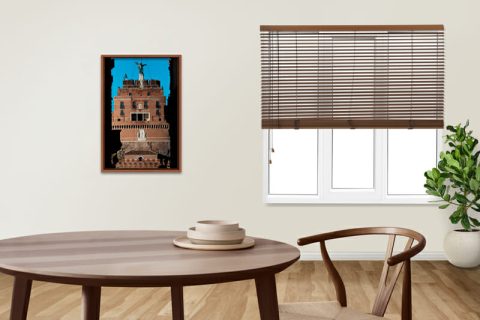 Minimalistic design inspiration with print taken in Rome Italy by Photographer Scott Allen Wilson