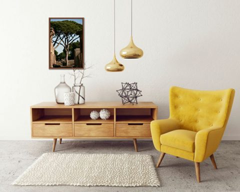 Colorful design inspiration with print taken in Rome Italy taken by Photographer Scott Allen Wilson