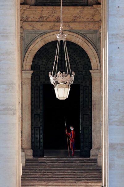 Artistic photo of St. Peter’s Basilica taken in Rome, Italy by Photographer Scott Allen Wilson