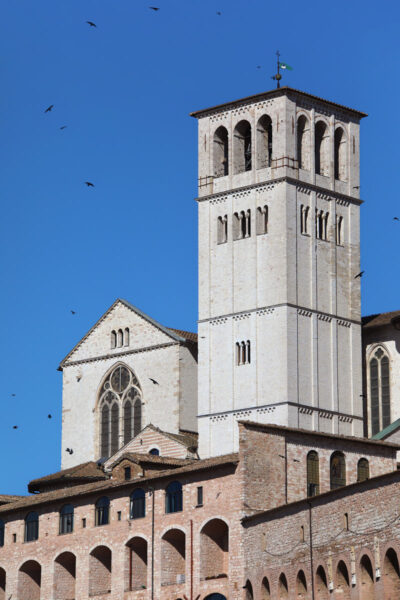 This photo of the Basilica of St. Francis, located in Assisi, Italy was taken by Photographer Scott Allen Wilson on a sunny day.