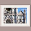 Color framed print of Santa Croce church taken by Photographer Scott Allen Wilson in Florence, Italy.