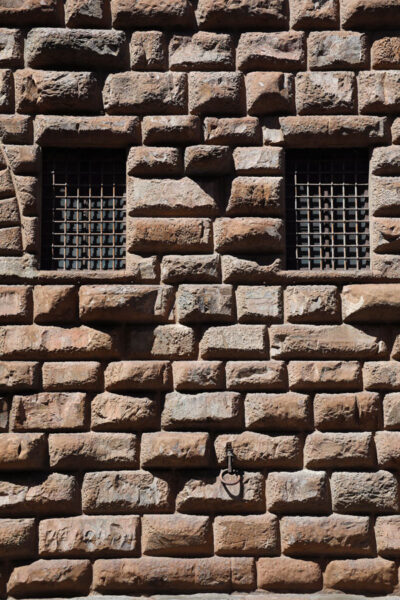 Close shot of Palazzo Medici Riccardi taken in Florence, Italy by Photographer Scott Allen Wilson