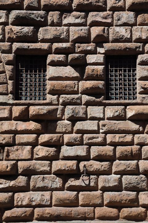 Close shot of Palazzo Medici Riccardi taken in Florence, Italy by Photographer Scott Allen Wilson