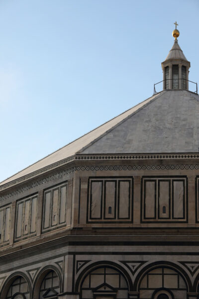 Artistic photograph captured by Photographer and Digital Artist, Scott Allen Wilson showing the details of the Baptistry of St. John located in Piazza del Duomo in Florence, Italy.