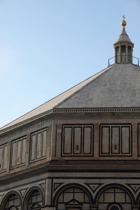 Artistic photograph captured by Photographer and Digital Artist, Scott Allen Wilson showing the details of the Baptistry of St. John located in Piazza del Duomo in Florence, Italy.