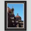 Color framed print of the Church of San Lorenzo with a clear sky, taken by Photographer Scott Allen Wilson in Florence, Italy.