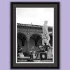 Black and white photography of the Statue of Neptune in Piazza Della Signoria taken by Photographer Scott Allen Wilson in Florence, Italy.