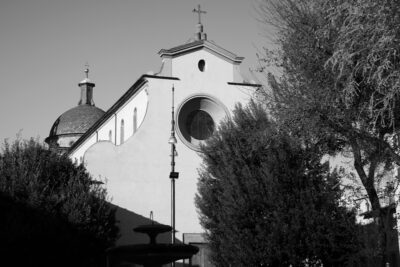 Church of Santo Spirito take from Piazza Santo Spirito by Photographer Scott Allen Wilson in Florence, Italy.