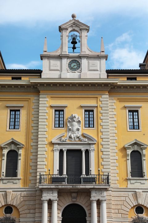 An architecture masterpiece of Verona, Italy, the Palazzo delle Poste taken by Photographer Scott Allen Wilson