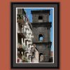 Color framed print by Photographer Scott Allen Wilson of the church of San Lorenzo Maggiore located in Naples, Italy.