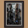 Framed picture of Via Pasquale Scura located in the historic cask of Naples, Italy taken by Photographer Scott Allen Wilson