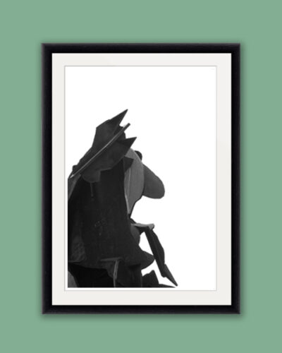 Minimalist framed print of the Cavaliere di Toledo monument taken by Photographer Scott Allen Wilson in Naples, Italy.