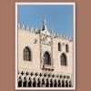 Amazing architectural framed print taken by Photographer Scott Allen Wilson, who portrays the Doge's Palace in Venice, Italy.