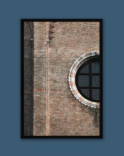Framed print of San Gregorio taken in Venice, Italy by Photographer Scott Allen Wilson.