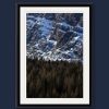 Classic framed print of the amazing texture of trees and the rocky mountains of the Dolomites, Italy taken by Photographer Scott Allen Wilson.