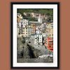 Black framed artistic print of Rio Maggiore, Cinque Terre, Italy. By Photographer Scott Allen Wilson.