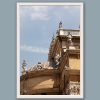White framed print of a detail of the Basilica di Santa Maria della Steccata in Parma. Captured by Scott Allen Wilson