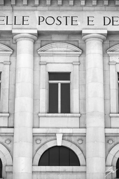 The post office in Pescara, Italy. By Photographer Scott Allen Wilson.