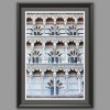 A black framed print of San Francesco Church's façade in the city of Lucca, Italy. By Photographer Scott Allen Wilson.