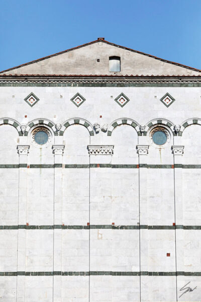 San Martino Cathedral in the city of Lucca, Italy. By Photographer Scott Allen Wilson.