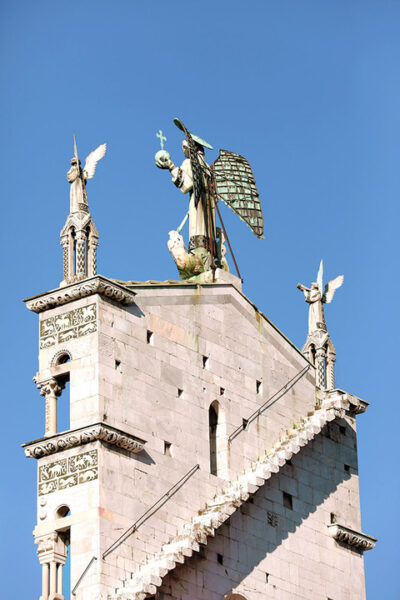 The Church of San Michele in Foro in the city of Lucca, Italy. By Photographer Scott Allen Wilson.