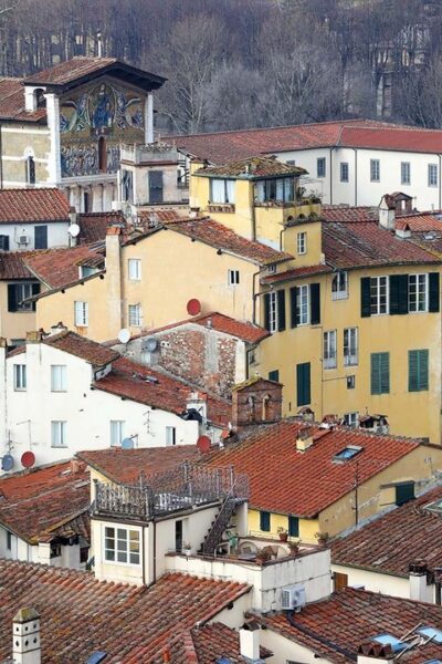 A view of the city of Lucca, Italy. By Photographer Scott Allen Wilson.