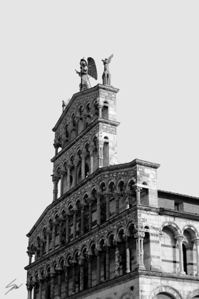 Church of San Michele in Foro in Lucca, Italy. By Photographer Scott Allen Wilson.